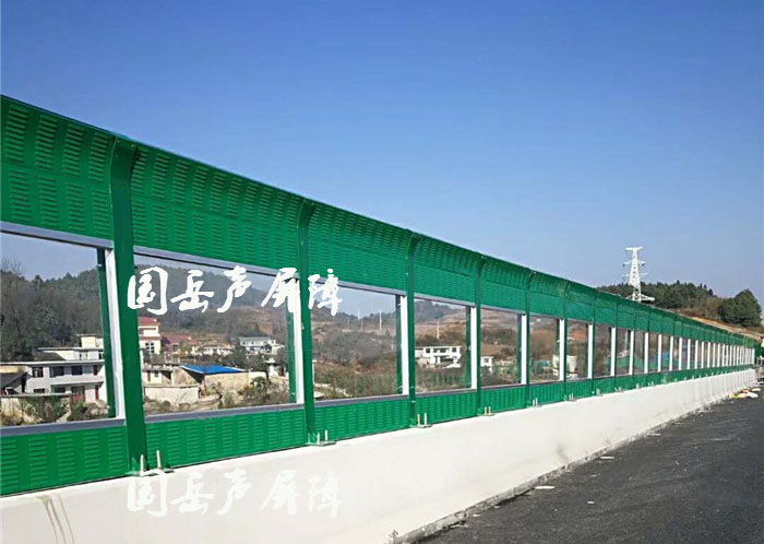 頂部弧型公路聲屏障
