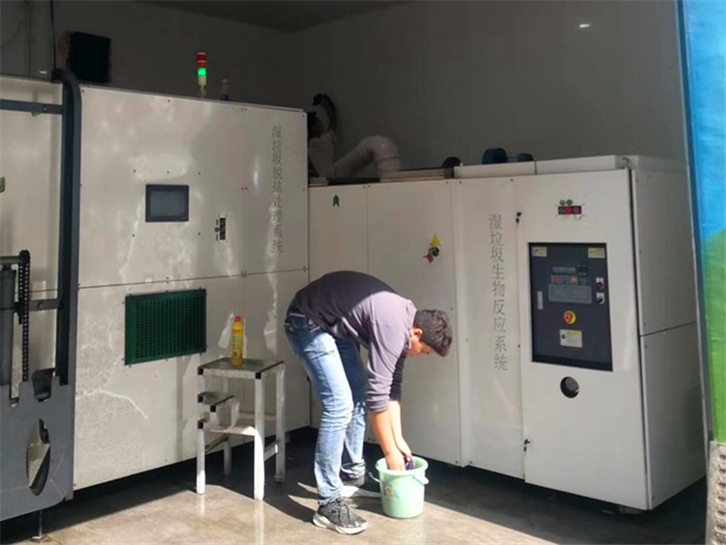 廚余垃圾資源化處理設(shè)備，垃圾處理油溫機(jī)